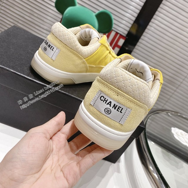 Chanel香奈兒2022早春新款熊貓鞋運動系列休閒板鞋 dx3193